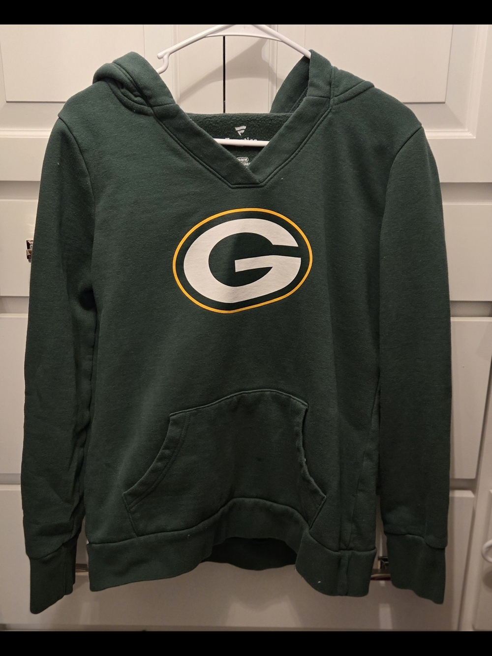 Green Bay Packers Hooded Sweatshirt Womens Medium